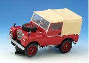 Land Rover series red